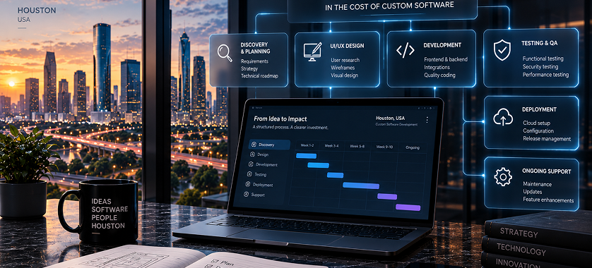 Custom Software Development Cost in Houston